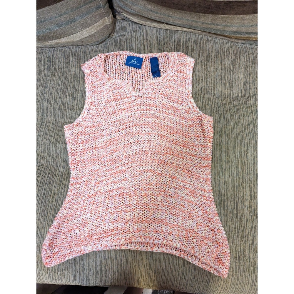 Vintage‎ J H collectibles multicolor sweater tank top shirt blouse womens Medium
